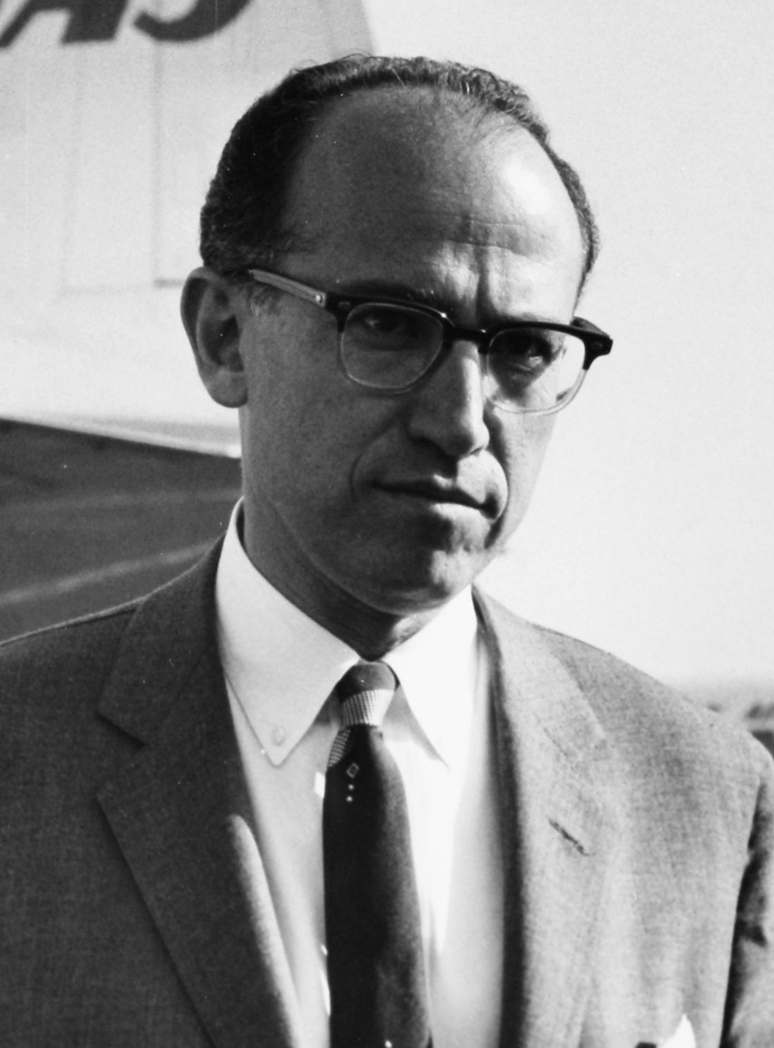 Jonas Salk in a candid photograph