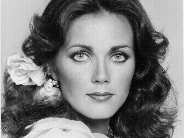Lynda Carter in a 1977 CBS publicity photo for the Wonder Woman series